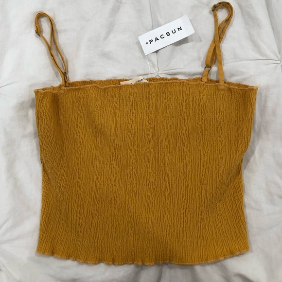 yellow pacsun top - Picture 3 of 5